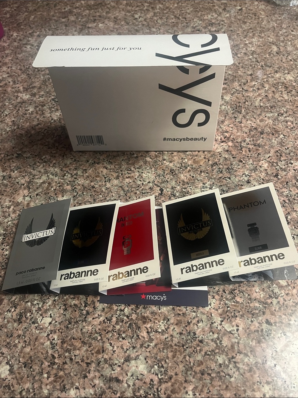 NWT: 5 Paco Rabanne samples - Picture 1 of 2